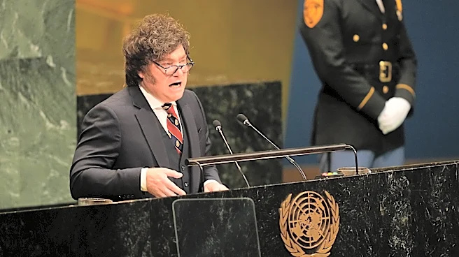 Milei renews Argentina’s Falklands claim at the UN, urging a "peaceful solution"
