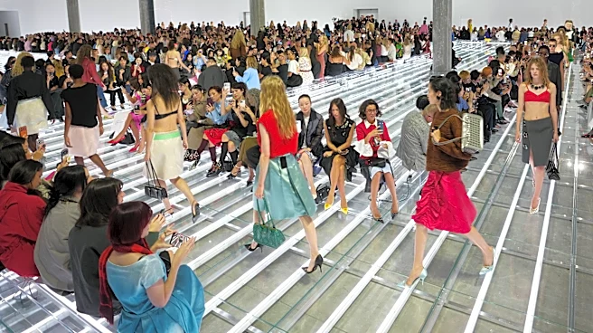 Prada puts skirts center stage in Milan as hemlines stir political uproar in Italy
