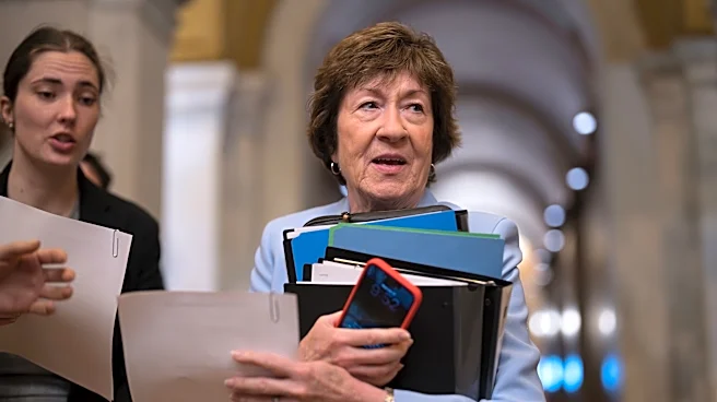 Maine Dems hammer Collins over report of pay-to-play probe. The GOP senator calls it 'totally false'