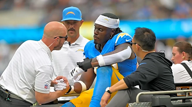 A knee injury sends David Njoku to IR as the Chargers juggle a growing injury list