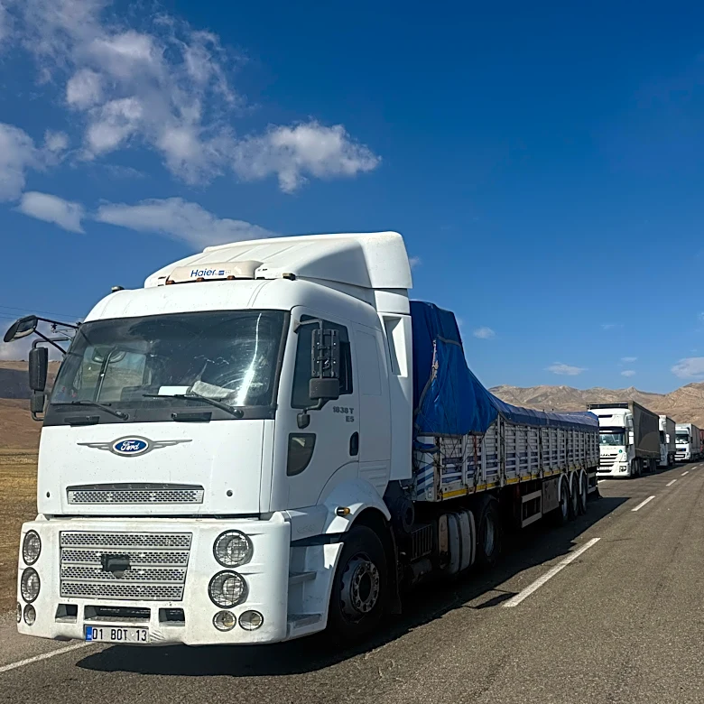 Hundreds of trucks jam Turkey-Iran border crossing as US blockade pushes trade overland