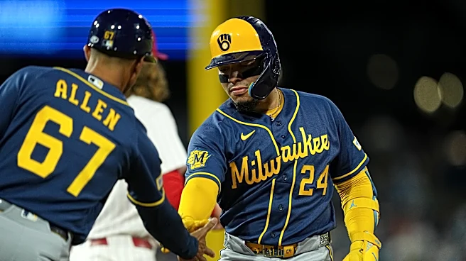 Yelich and Turang homer as Brewers win 99th game and slow Phillies' playoff push