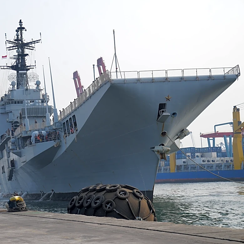 Indonesia reflags a former Italian warship as its first aircraft carrier