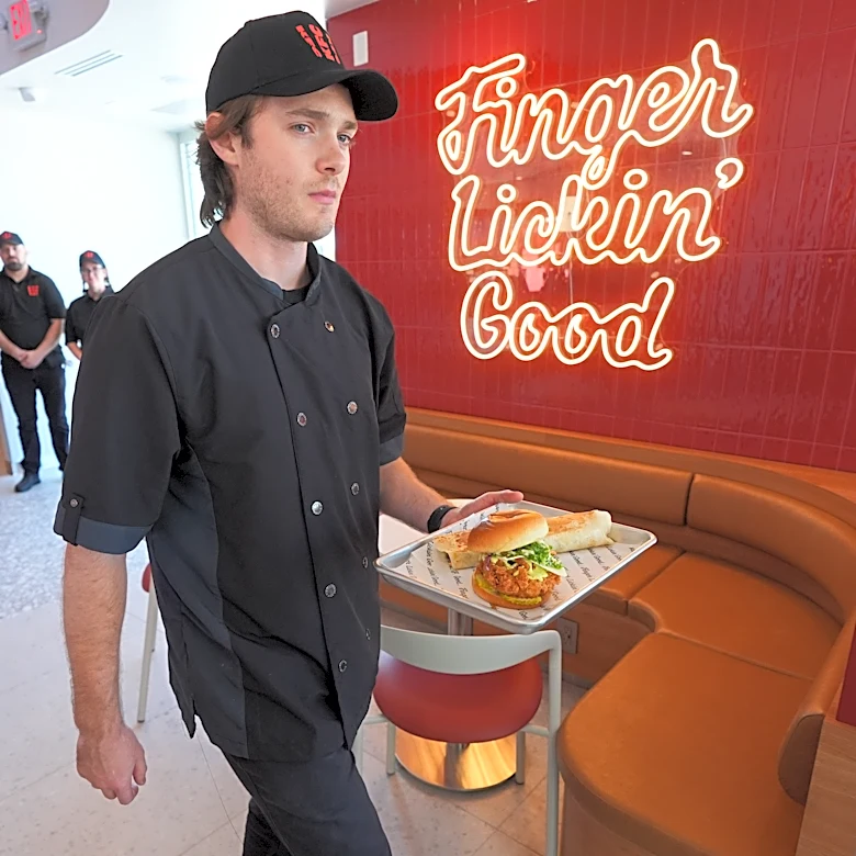 KFC opens a Texas restaurant to test ideas for reclaiming its fried chicken crown