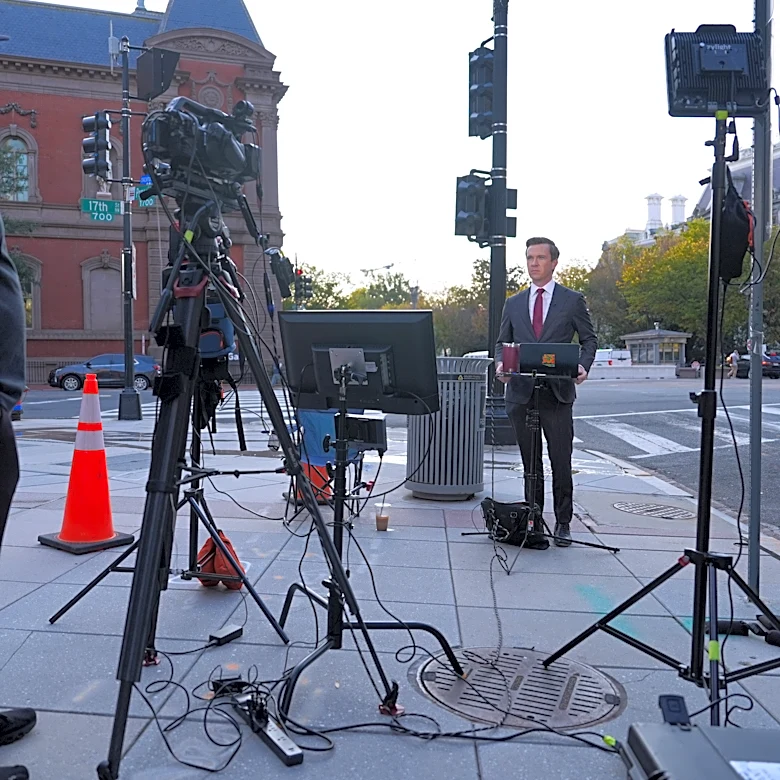 CNN and MS NOW reporters now back at the White House, hours after judge ordered Trump to lift ban