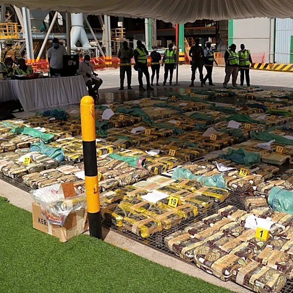 Kenya destroys $63 million meth haul intercepted at sea