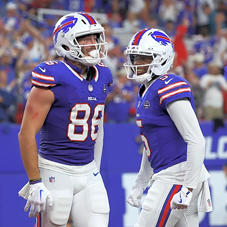 From tug-of-war to football field, Bills TE Kincaid is once again pulling his weight in production