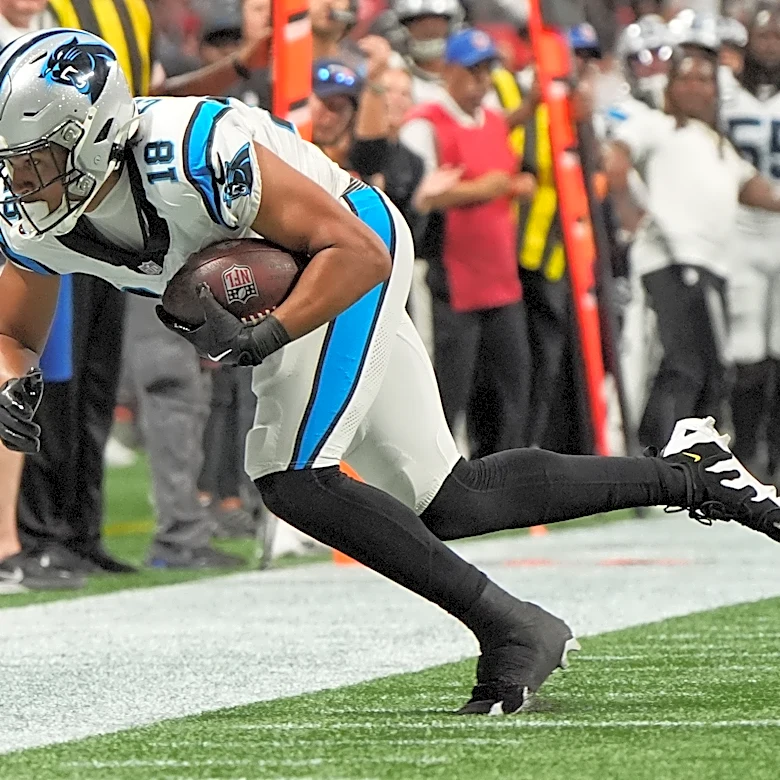 Panthers WRs Jalen Coker, Xavier Legette miss practice with injuries ahead of Week 3 game vs. Browns