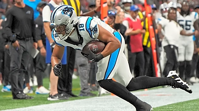 Panthers WRs Jalen Coker, Xavier Legette miss practice with injuries ahead of Week 3 game vs. Browns