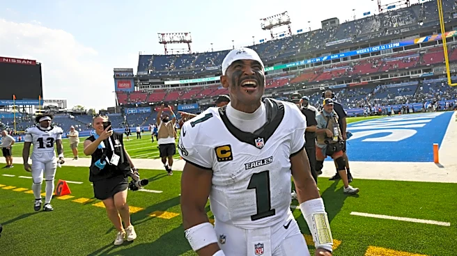 Eagles look to add to perfect start by stopping the Bears' rushing attack on Monday night