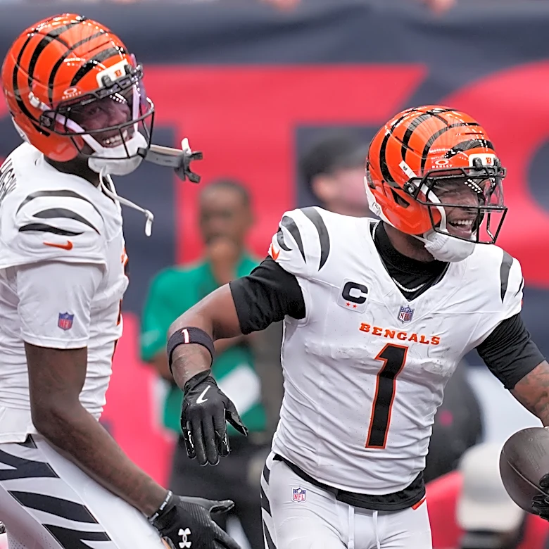 NFL fines Ja’Marr Chase and Tee Higgins for the 'people’s elbow' celebration