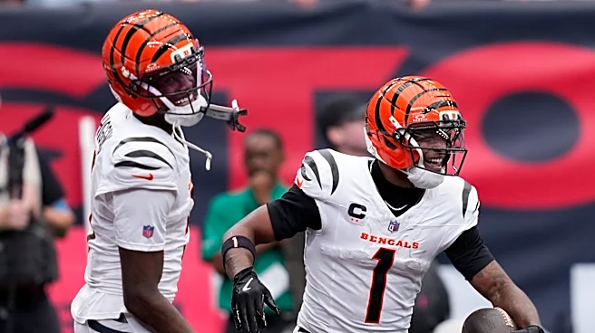 NFL fines Ja’Marr Chase and Tee Higgins for the 'people’s elbow' celebration