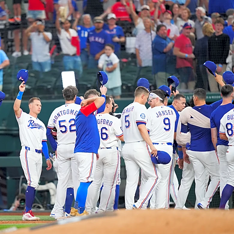 Revitalized Rangers win home finale to go into final weekend still with AL West title chance