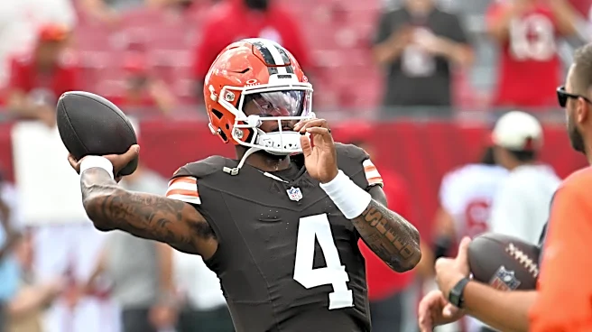 Intrigue surrounds possible reaction by Cleveland fans to Watson as Browns, Panthers look to go 2-1