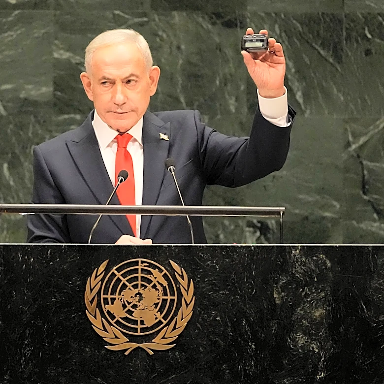 An isolated Netanyahu was defiant at UN as he seeks reelection at home