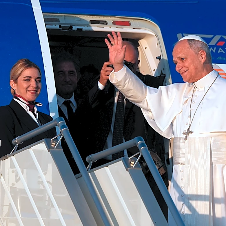 Pope Leo XIV has arrived in France for a 4-day visit