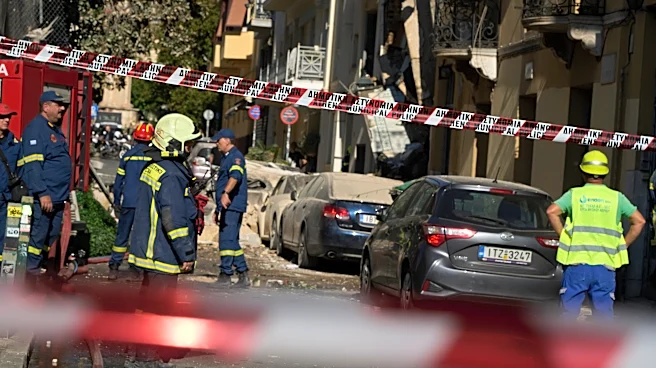 An explosion near the Acropolis in Greece injures at least 2 people and collapses a building