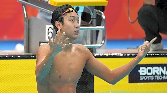 Chinese swimmer Zhang Zhanshuo completes sweep of seven gold medals at the Asian Games
