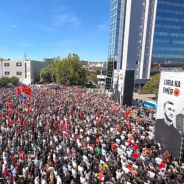 Protests against war crimes verdicts add pressure on Kosovo's government
