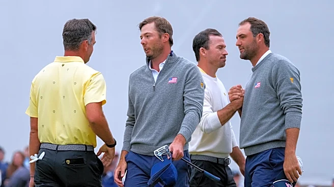 Presidents Cup capsules of foursomes matches at Medinah