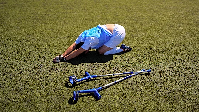 A new European soccer league for amputee players kicked off in Romania’s capital
