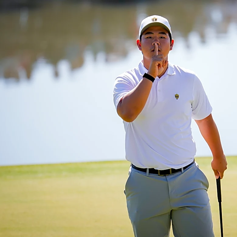 Americans made a small dent in Internationals lead at the Presidents Cup
