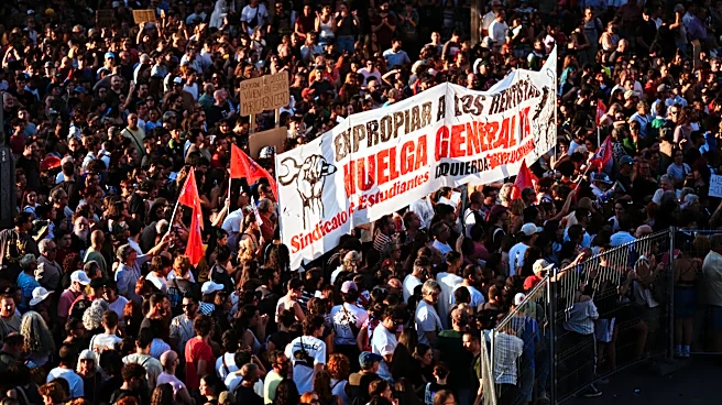 Thousands march in Madrid to protest Spain's housing crisis after eviction of 87-year-old woman