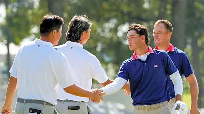 Presidents Cup capsule summaries of matches