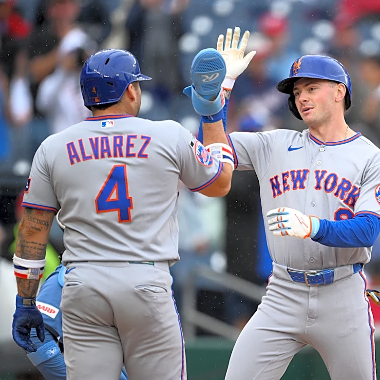Mets beat Nationals 7-1 behind 2 homers from Mauricio and 3-run drive by Ewing