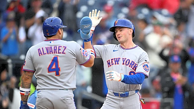 Mets beat Nationals 7-1 behind 2 homers from Mauricio and 3-run drive by Ewing