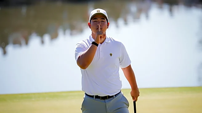 Internationals finish strong to lead Presidents Cup. Now they have to find a way to close it out