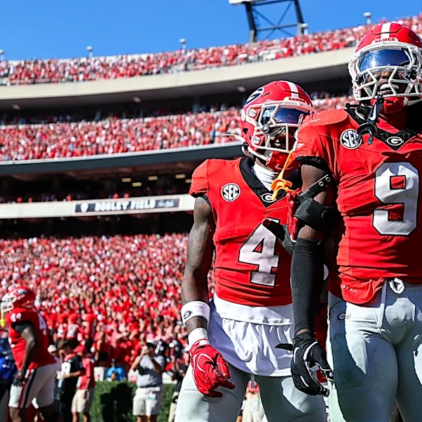 Cole scores on 85-yard fumble recovery as No. 2 Georgia rolls over turnover-plagued Oklahoma 41-13