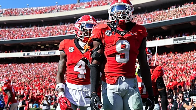Cole scores on 85-yard fumble recovery as No. 2 Georgia rolls over turnover-plagued Oklahoma 41-13