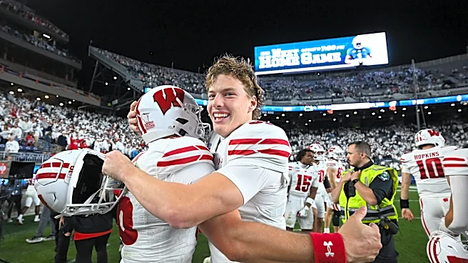 Wisconsin scores twice in last 4 minutes, rallies to beat No. 13 Penn State 24-20