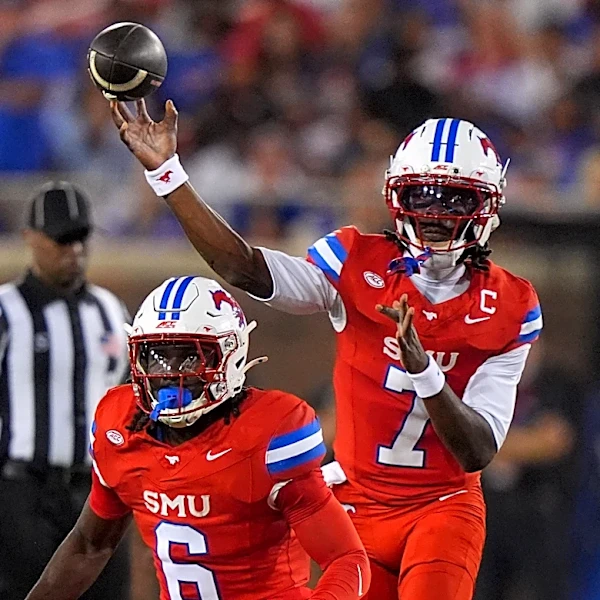 Kevin Jennings becomes SMU's career passing leader as No. 22 Mustangs overcome Missouri State 34-24