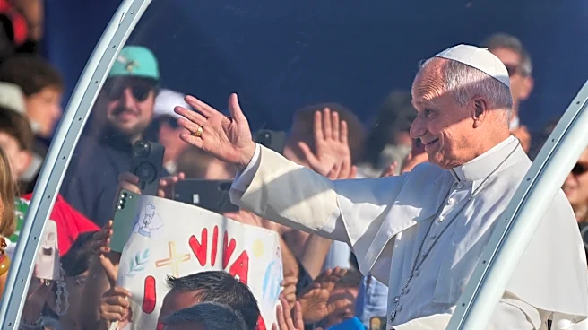 Pope urges protection of weakest at French shrine at Lourdes known for miraculous cures