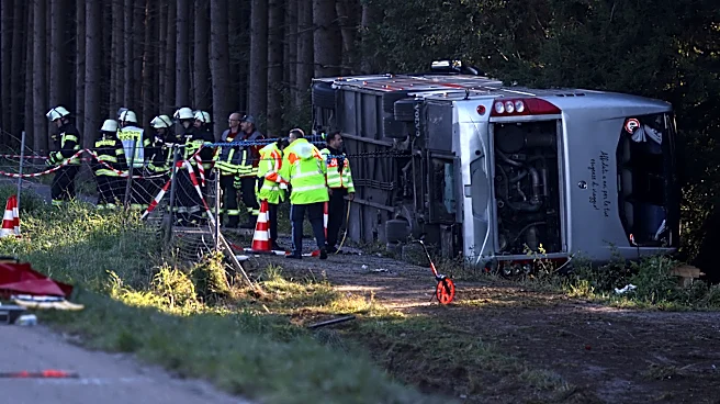 Bus carrying Filipino tourists overturns on way to Germany's Oktoberfest, killing 2