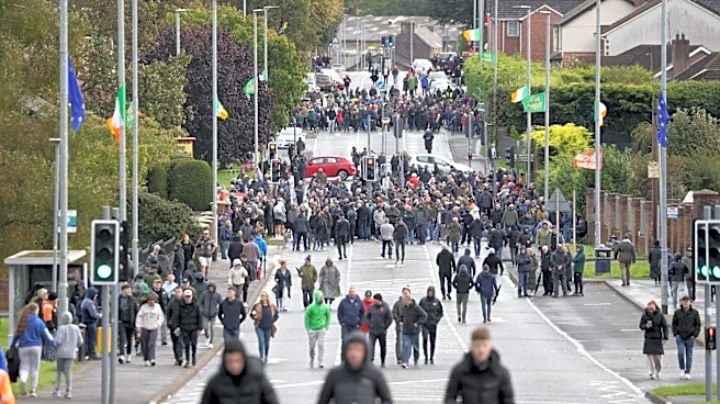 Tensions run high in Northern Ireland after contentious march blocked from historic flashpoint