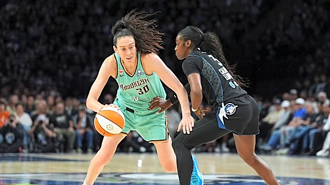 Breanna Stewart's 34 points leads the Liberty in Game 1, and pushes the top-seeded Lynx to the brink