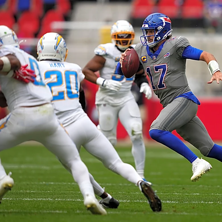 Allen, Bills outlast Chargers 24-16 despite committing 5 turnovers
