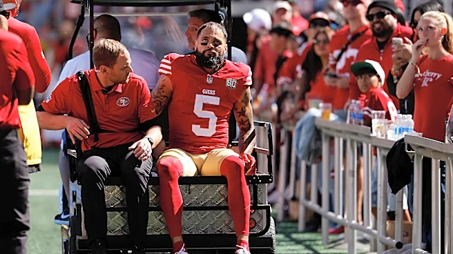 Receiver Mike Evans is ruled out for the 49ers with a rib injury
