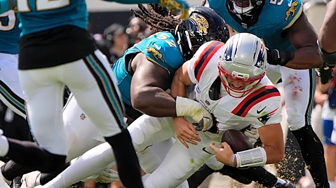 Drake Maye's slump goes from bad to worse for Patriots with a 35-6 drubbing in Jacksonville