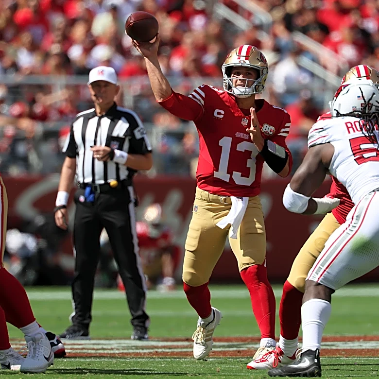 Purdy throws 4 TD passes to lead the injury-depleted 49ers to a 36-30 win vs. the Cardinals