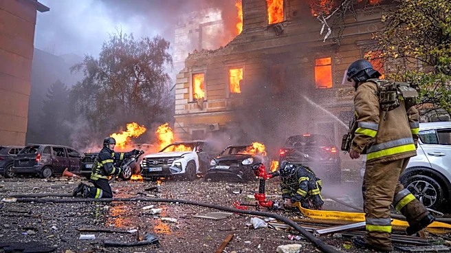 Russian drones hammer apartments, offices and a cultural landmark in Ukraine, killing 7