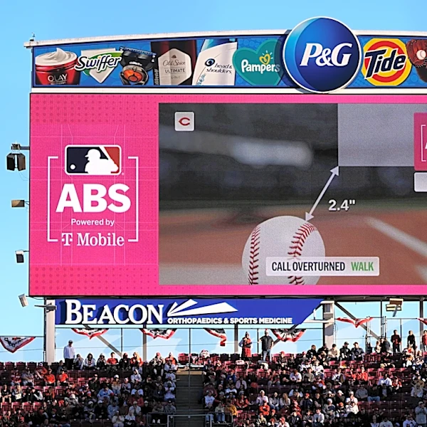 MLB average game time up nearly 4 minutes to 2:42, partly because of robot umpires