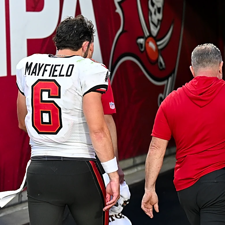 Winless Buccaneers have to turn things around without Baker Mayfield