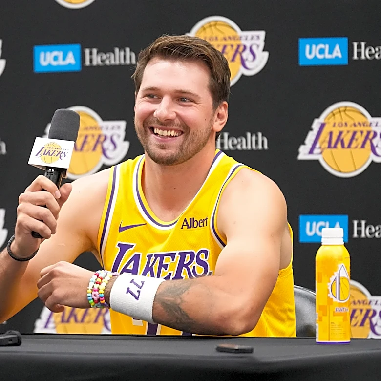 Luka Doncic says he's comfortable taking leadership role with Lakers after LeBron James' departure