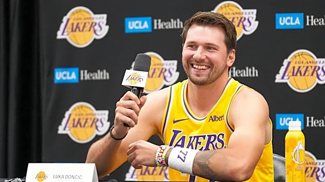 Luka Doncic says he's comfortable taking leadership role with Lakers after LeBron James' departure