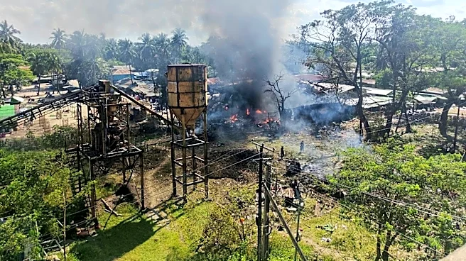 Airstrike near a market in Myanmar's Rakhine state kills 49 people