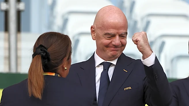 FIFA claims harassment of Infantino by European soccer body UEFA in filing to Florida court
